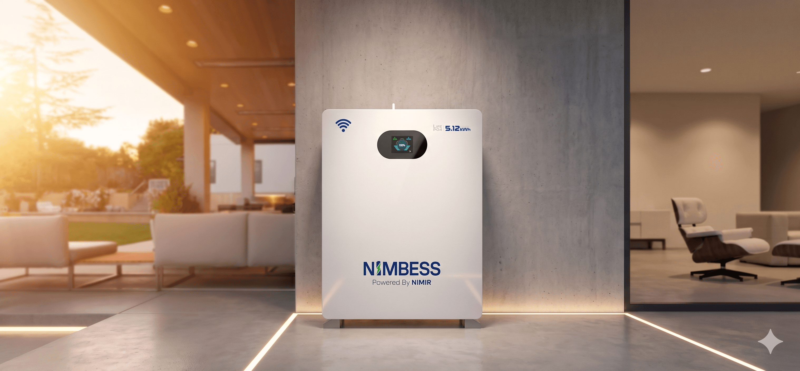 Residential application of Nimbess PowerVault