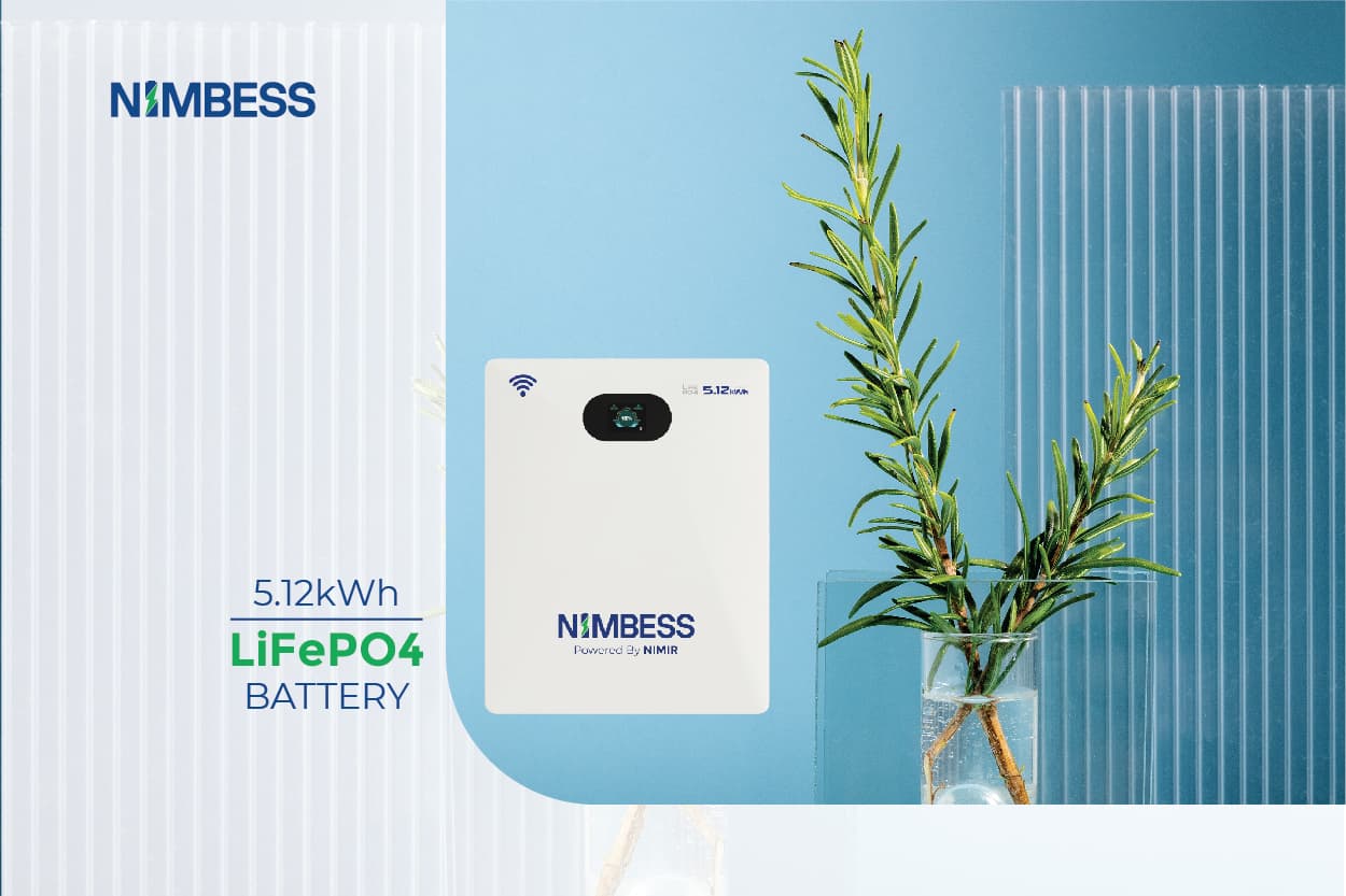Nimbess LV 24V — 2.56 kWh LFP battery
